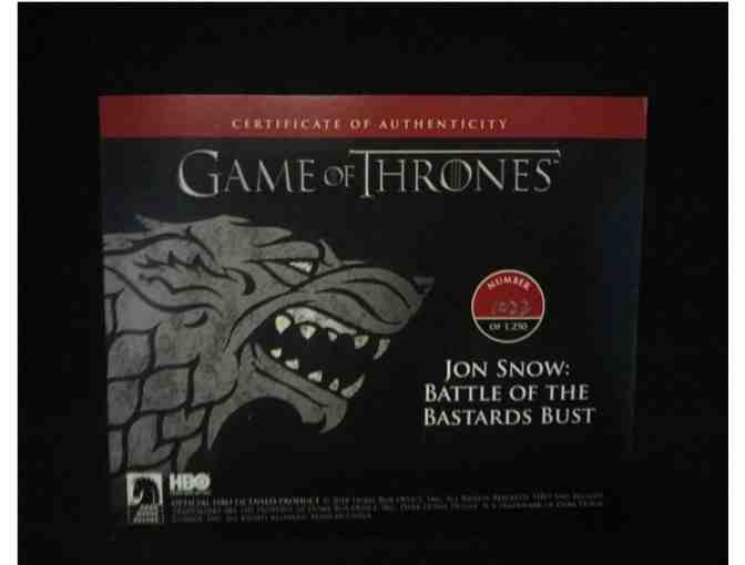 Game of Thrones Jon Snow Bust Figurine - Limited Edition