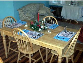 One Night at the Captain Briggs House Bed & Breakfast, Freeport, ME