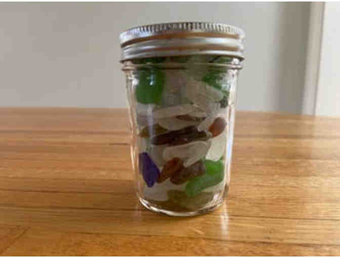 1lb. Jar of Sea Glass from Martha's Vineyard Beaches