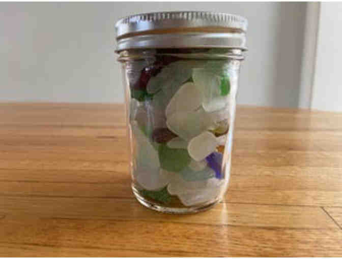 1lb. Jar of Sea Glass from Martha's Vineyard Beaches