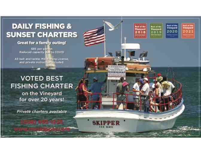 Fishing charter aboard the Skipper with Captain John Potter