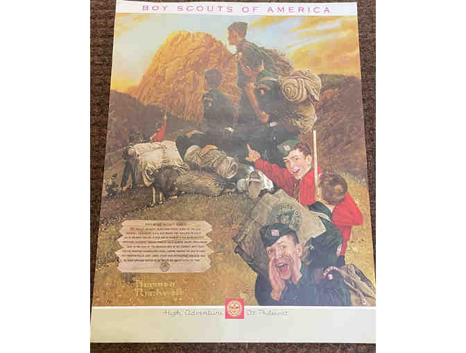 Boy Scouts of America, 6 Prints by Norman Rockwell