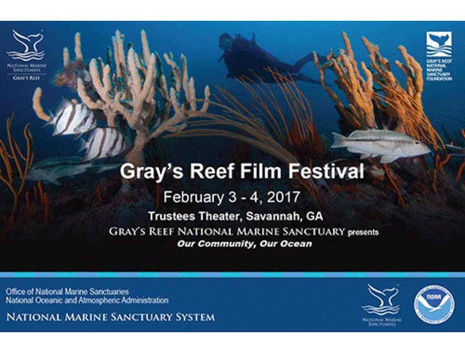 Gray's Reef - Saturday Night 3-D Ocean Films - 2 tickets