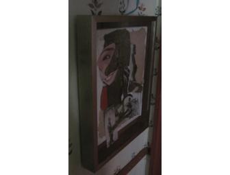 'Los Pollos' Collage by Joy Dai Buell