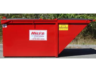 Use of a 6-cubic-yard Dumpster