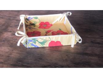 Four Provence Placemats and Napkins with Bread Basket
