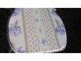 Set of Four Provence Chair Pads