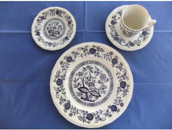 Kensington Staffordshire Blue Onion Ironstone