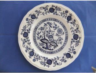Kensington Staffordshire Blue Onion Ironstone