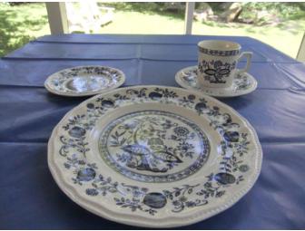 Kensington Staffordshire Blue Onion Ironstone