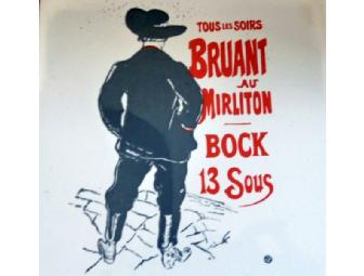 French Poster Art Tiles/Trivets