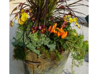 Fall Planter Arrangement