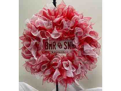 Boomer Sooner Wreath