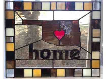 Oklahoma Stained Glass Panel