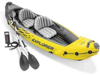INTEX Explorer K2 Kayak, 2-Person Inflatable Kayak Set