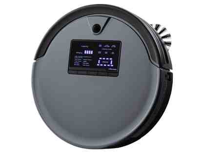 bObsweep Pethair Plus Robotic Vacuum Cleaner and Mop, Charcoal