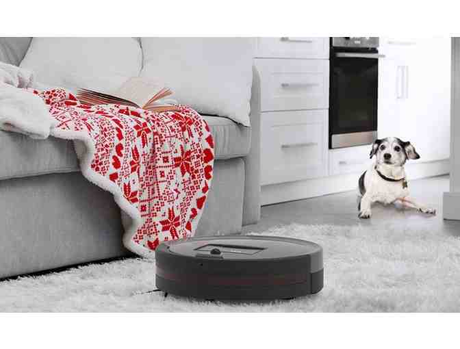 bObsweep Pethair Plus Robotic Vacuum Cleaner and Mop, Charcoal