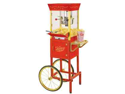 Nostalgia Old Fashioned Popcorn Cart
