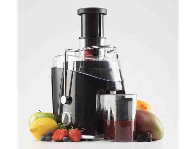 Brentwood Juice Extractor with Graduated Jar, Black - Photo 1