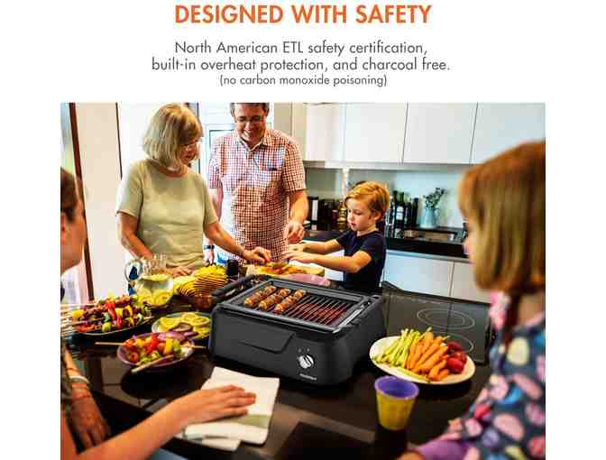 Tenergy Redigrill Smokeless Infrared Indoor Grill - Photo 3