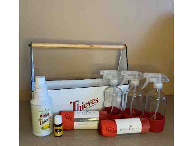 100% Plant and Mineral Based Thieves Household Cleaner Caddy