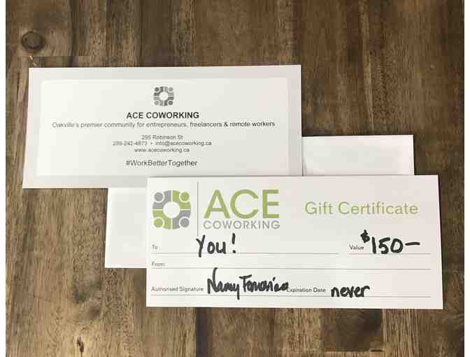 $150 Gift Certificate at ACE Coworking