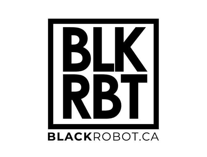 Custom Print Package at Black Robot