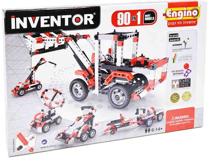 Engino Inventor Toys - 90-in-One |Build 90 Motorized Models