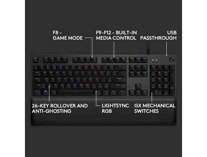 Logitech G513 RGB Backlit Mechanical Gaming Keyboard