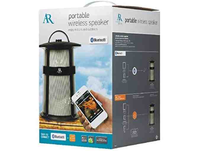 Acoustic Research Portable Bluetooth Wireless Speaker with 3.5mm Input, Lighthouse