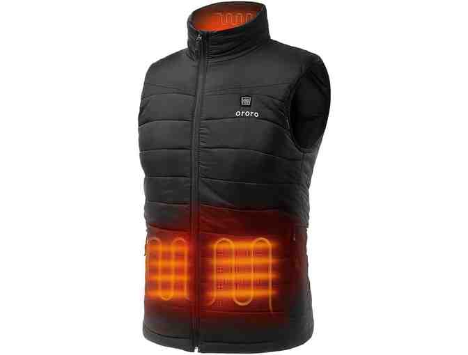 ORORO Men's Lightweight Heated Vest with Battery Pack (XX-LARGE)