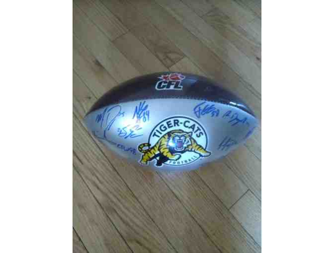 Limited Edition Signed Ti-Cat's Football