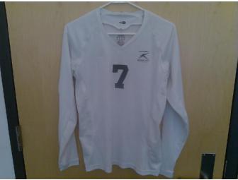 UWM Long-sleeve white jersey #7