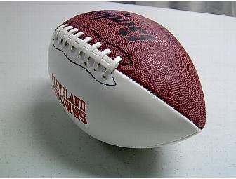 Cleveland Browns - Ryan Pontbriand Autographed Football