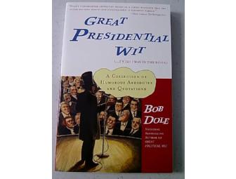 Bob Dole - Autographed Book (Great Presidential Wit)