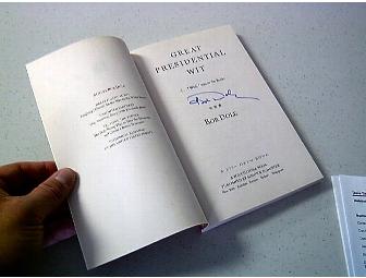 Bob Dole - Autographed Book (Great Presidential Wit)