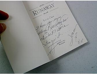 Autographed copy of Runaway, by Joy Case