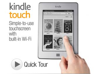 Kindle Touch eReader from Clarity Technology Solutions