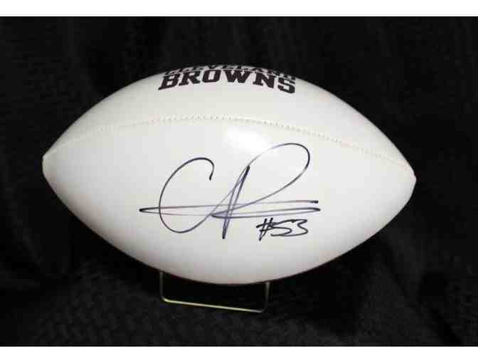 Cleveland Browns - Craig Robertson Autographed Football