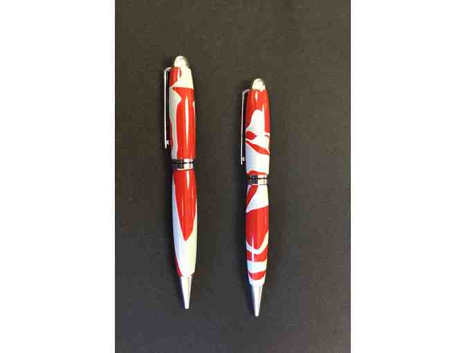 Handcrafted Acrylic OSU Pen - Set of Two