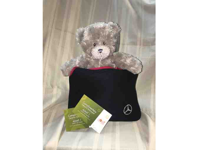 COSI - Two Admissions PLUS Mercedes Benz 'Baby Bear' and Neoprene Zippered Lunch Bag