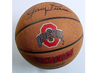 Jerry Lucas autographed basketball