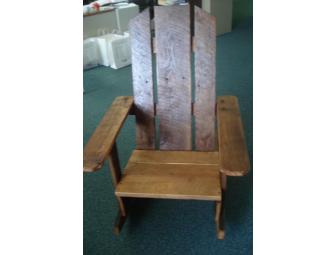 Rocking Chair - Handmade Reclaimed Barn Wood