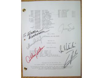 Law & Order Autographed Script