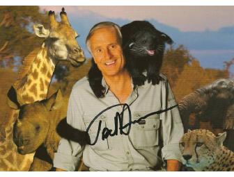 Jack Hanna book and autographed Postcard Jungle Jack: My Wild Life
