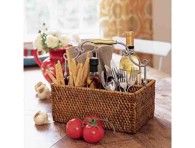 Abingdon Rattan Caddy from Southern Living at Home