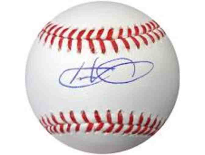 Chicago Cubs Dexter Fowler Autographed Baseball