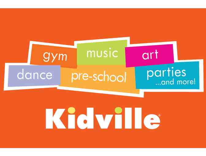 Kidville One Month Unlimited Kids Classes and Indoor Playspace + $100 Birthday Party Credit