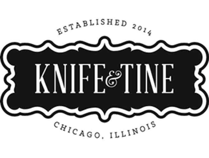 Chef's Dinner for 6 with Wine Pairings at Knife & Tine