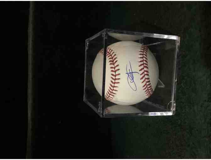 Chicago Cubs Dexter Fowler Autographed Baseball